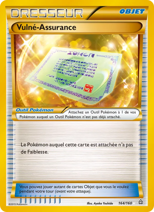 Carte VulnéAssurance de l'extension Primo-Choc, numéro 164/160