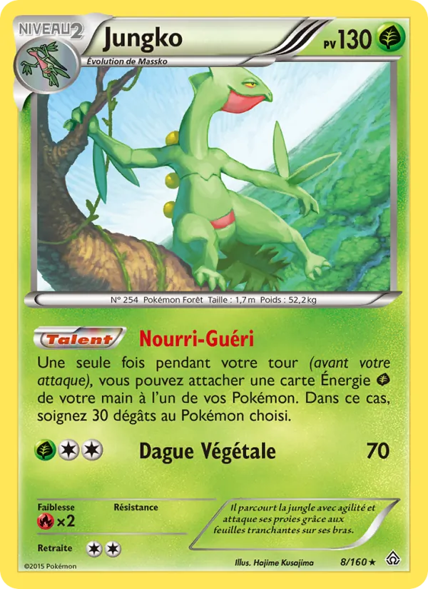 Carte Jungko de l'extension Primo-Choc, numéro 8/160