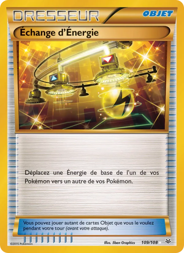 Carte Échange d'Énergie de l'extension Ciel Rugissant, numéro 109/108