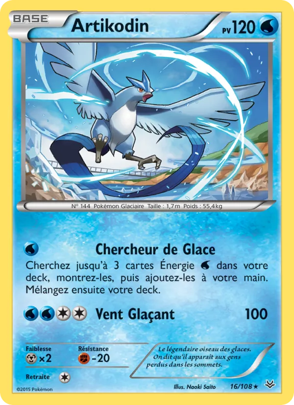 Carte Artikodin de l'extension Ciel Rugissant, numéro 16/108