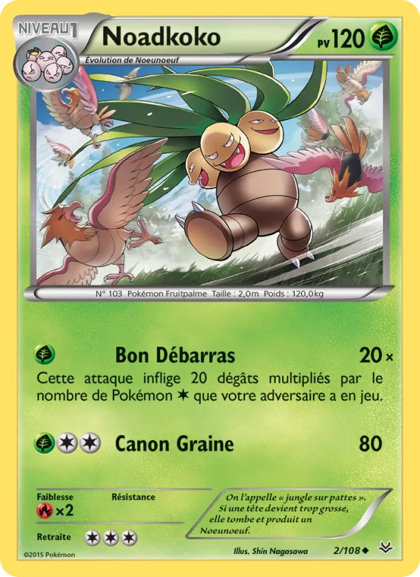 Carte Noadkoko de l'extension Ciel Rugissant, numéro 2/108