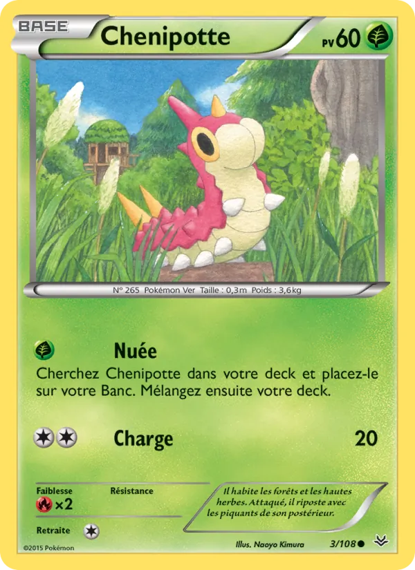 Carte Chenipotte de l'extension Ciel Rugissant, numéro 3/108