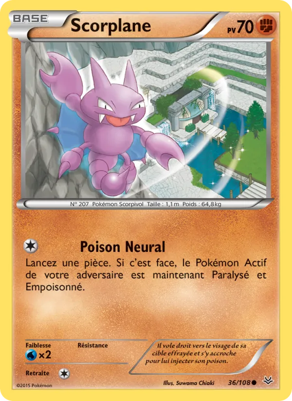 Carte Scorplane de l'extension Ciel Rugissant, numéro 36/108