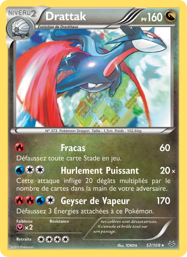 Carte Drattak de l'extension Ciel Rugissant, numéro 57/108