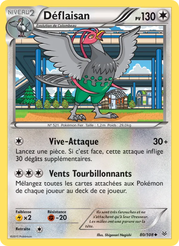 Carte Déflaisan de l'extension Ciel Rugissant, numéro 80/108