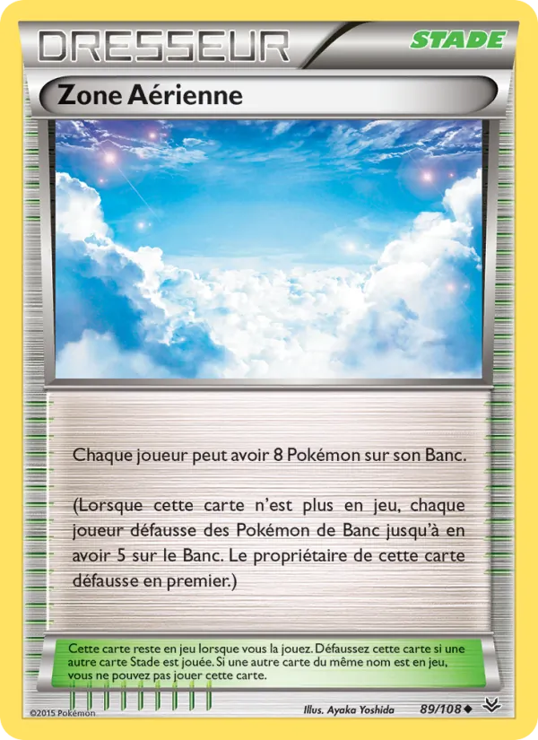 Carte Zone Aérienne de l'extension Ciel Rugissant, numéro 89/108