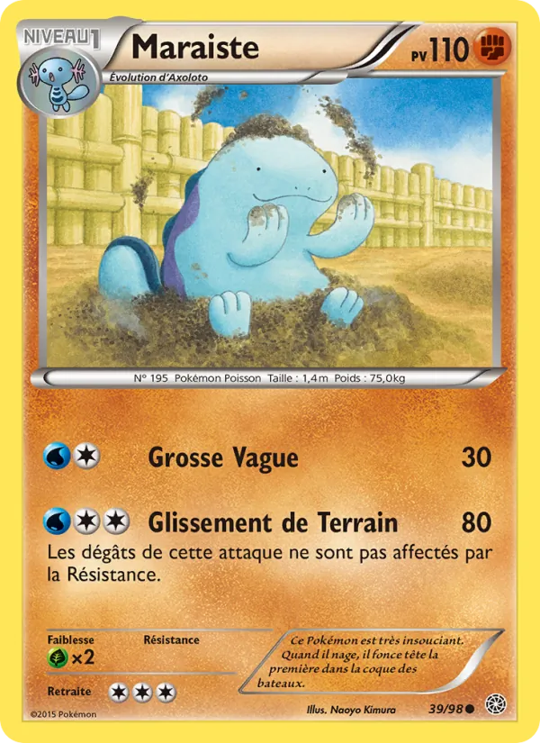 Carte Maraiste de l'extension Origines Antiques, numéro 39/98