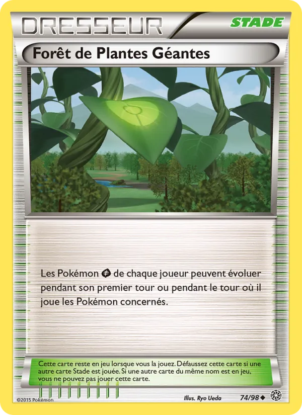 Carte Forêt de Plantes Géantes de l'extension Origines Antiques, numéro 74/98