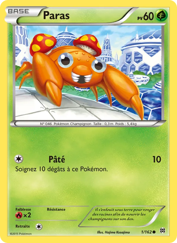 Carte Paras de l'extension Impulsion Turbo, numéro 1/162