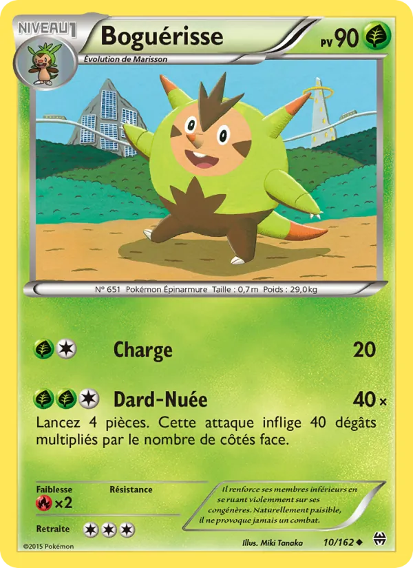 Carte Boguérisse de l'extension Impulsion Turbo, numéro 10/162