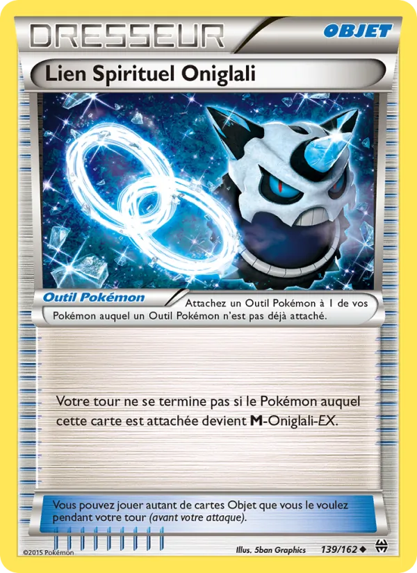 Carte Lien Spirituel Oniglali de l'extension Impulsion Turbo, numéro 139/162
