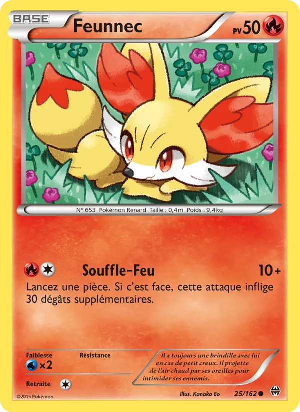 Carte Feunnec de l'extension Impulsion Turbo, numéro 25/162