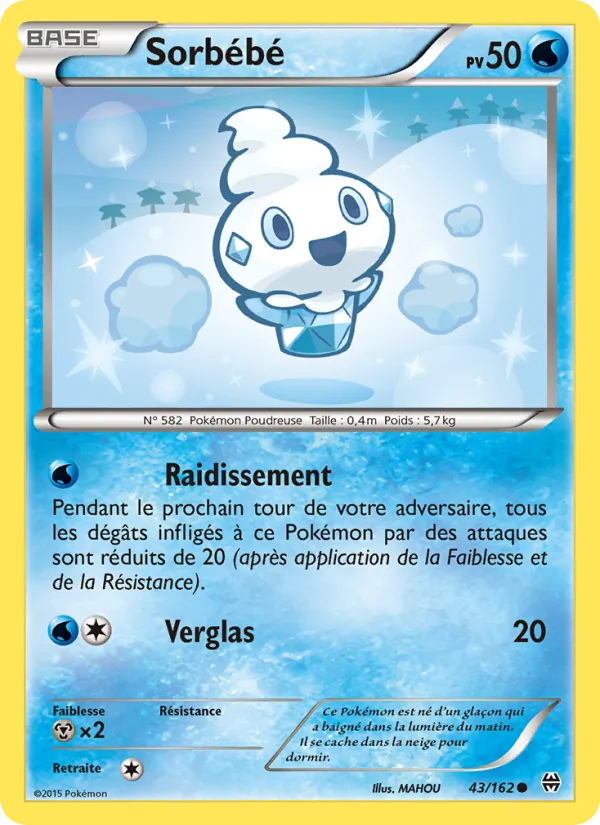 Carte Sorbébé de l'extension Impulsion Turbo, numéro 43/162