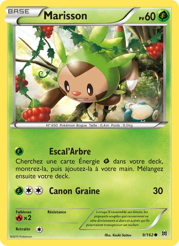 Carte Marisson de l'extension Impulsion Turbo, numéro 9/162