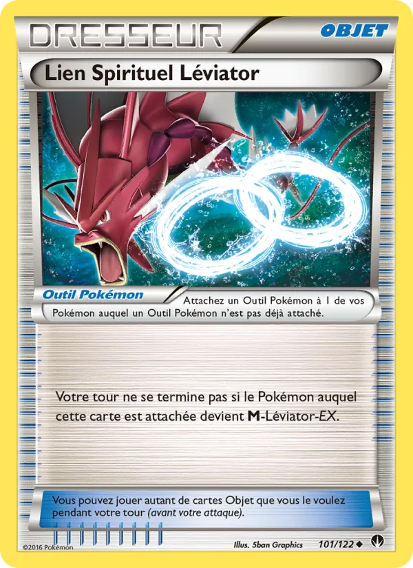 Carte Lien Spirituel Léviator de l'extension Rupture Turbo, numéro 101/122