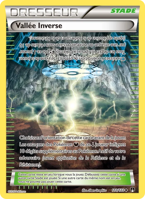 Carte Vallée Inverse de l'extension Rupture Turbo, numéro 110/122