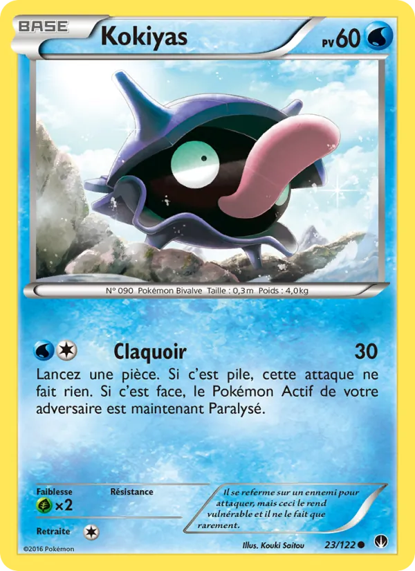 Carte Kokiyas de l'extension Rupture Turbo, numéro 23/122