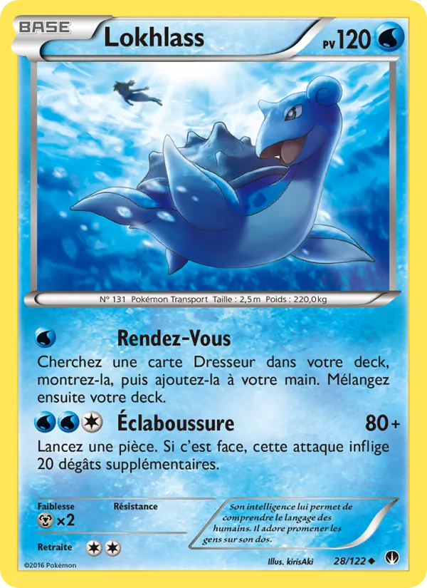 Carte Lokhlass de l'extension Rupture Turbo, numéro 28/122