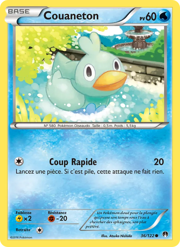 Carte Couaneton de l'extension Rupture Turbo, numéro 36/122