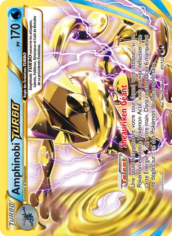 Carte Amphinobi TURBO de l'extension Rupture Turbo, numéro 41/122