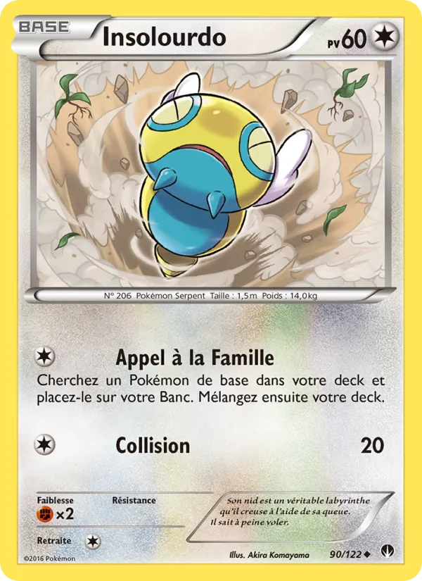 Carte Insolourdo de l'extension Rupture Turbo, numéro 90/122