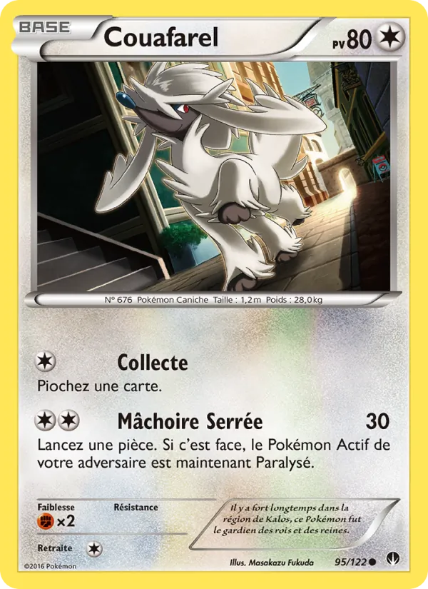 Carte Couafarel de l'extension Rupture Turbo, numéro 95/122