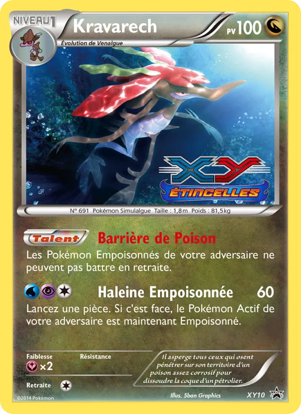 Carte Kravarech de l'extension Promo XY, numéro XY10/211