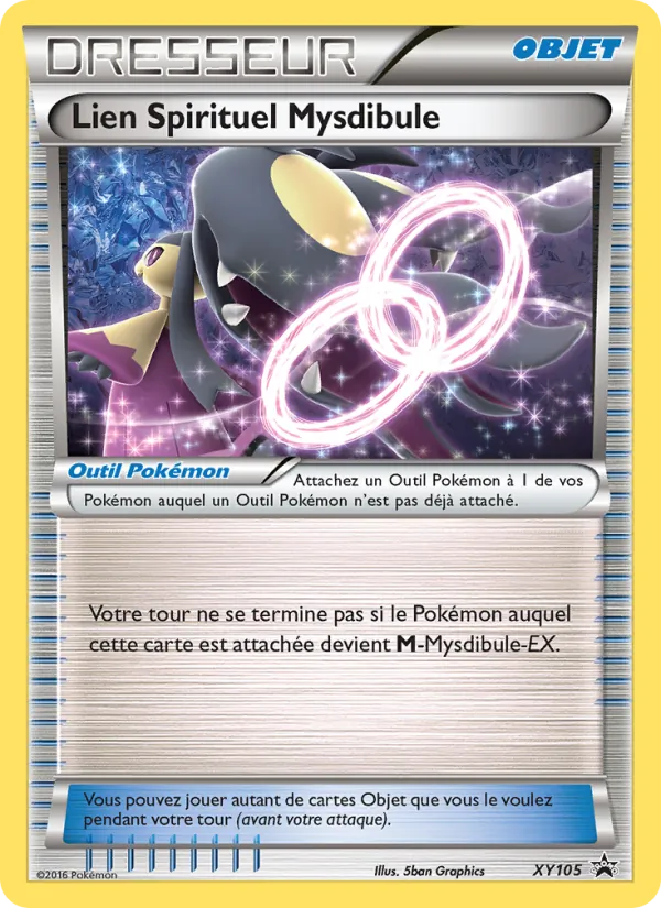 Carte Lien Spirituel Mysdibule de l'extension Promo XY, numéro XY105/211