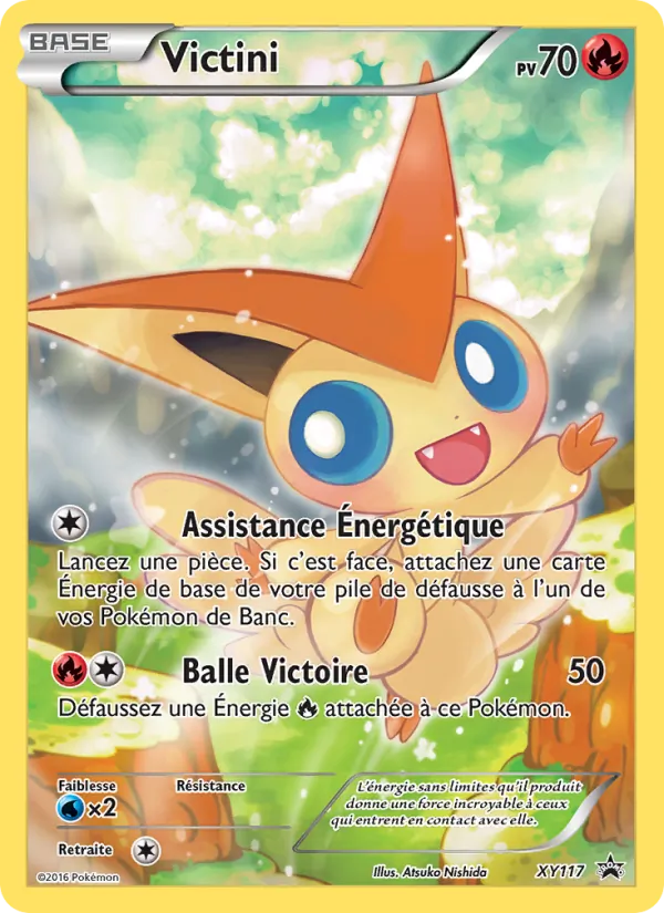 Carte Victini de l'extension Promo XY, numéro XY117/211
