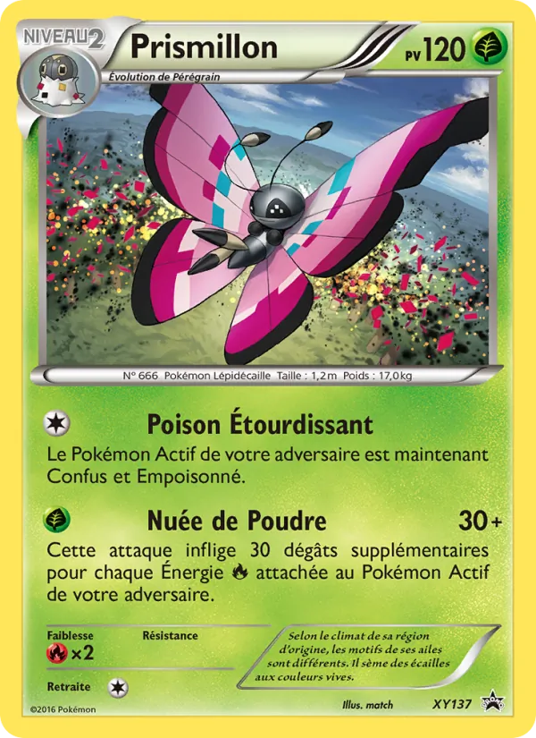 Carte Prismillon de l'extension Promo XY, numéro XY137/211