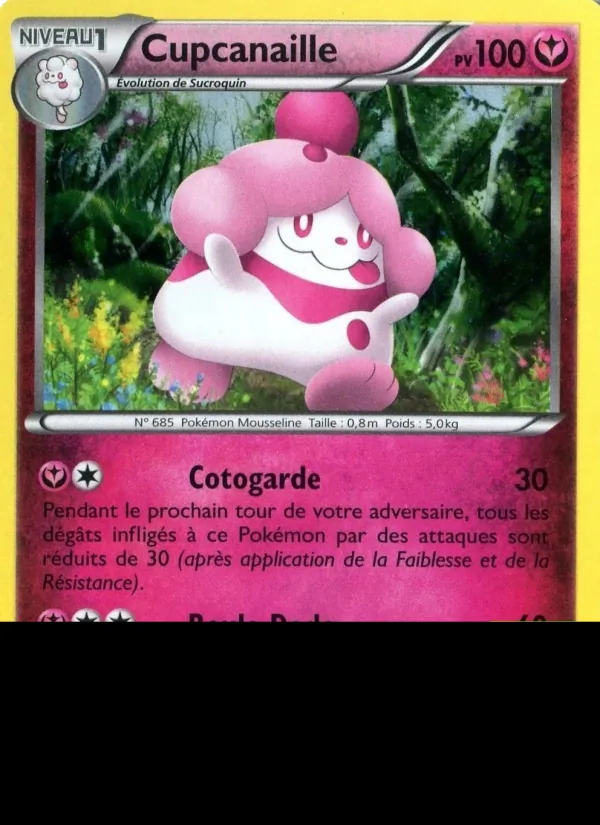 Carte Cupcanaille de l'extension Promo XY, numéro XY15/211