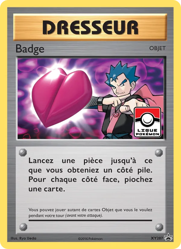 Carte Badge de l'extension Promo XY, numéro XY207/211