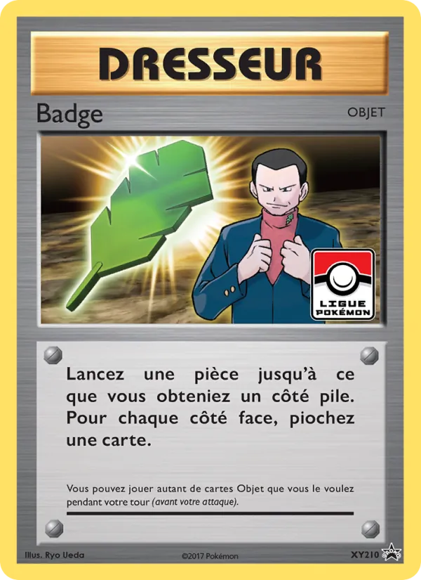 Carte Badge de l'extension Promo XY, numéro XY210/211
