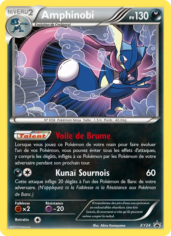 Carte Amphinobi de l'extension Promo XY, numéro XY24/211