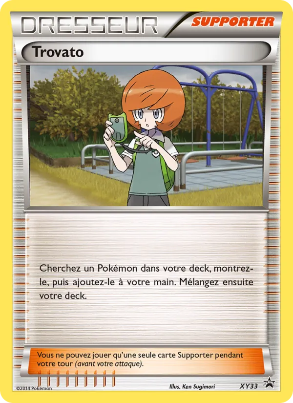 Carte Trovato de l'extension Promo XY, numéro XY33/211