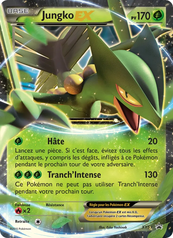 Carte Jungko EX de l'extension Promo XY, numéro XY53/211
