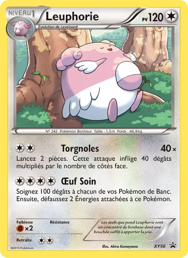 Carte Leuphorie de l'extension Promo XY, numéro XY56/211