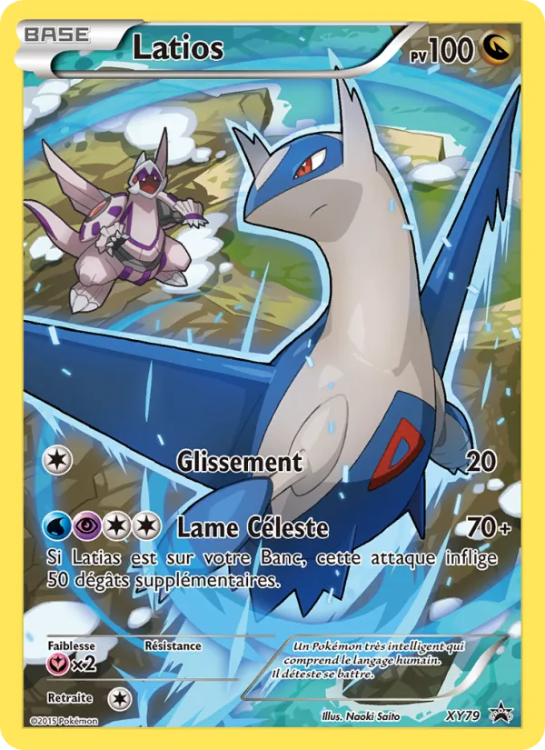Carte Latios de l'extension Promo XY, numéro XY79/211