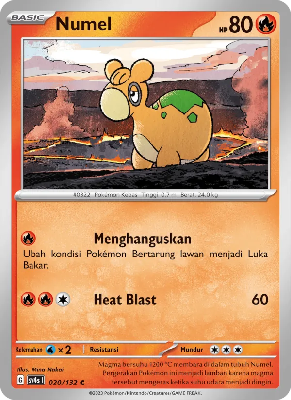 Kartu Numel dari Pertemuan Paradoks, nomor 020/132