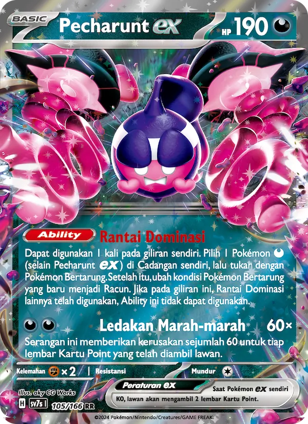 Kartu Pecharunt ex dari Bimbingan Rasi, nomor 105/166