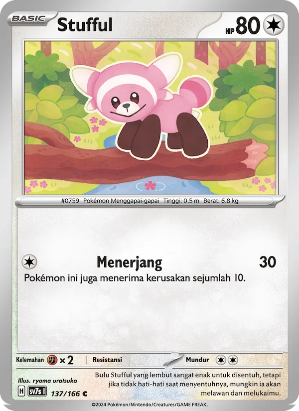 Kartu Stufful dari Bimbingan Rasi, nomor 137/166