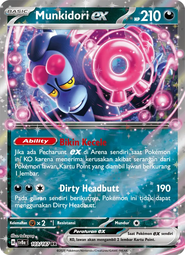 Kartu Munkidori ex dari Festival Terastal ex, nomor 103/187