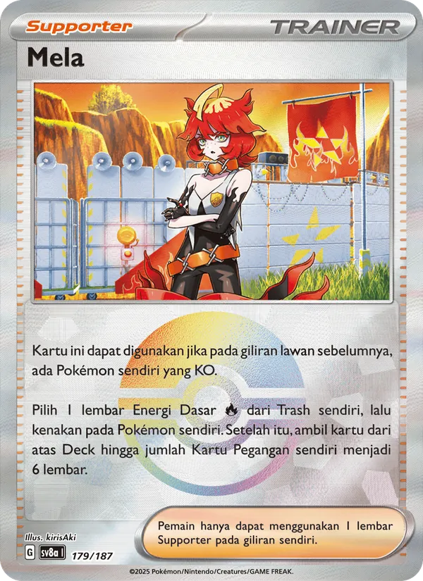 Kartu Mela dari Festival Terastal ex, nomor 179/187
