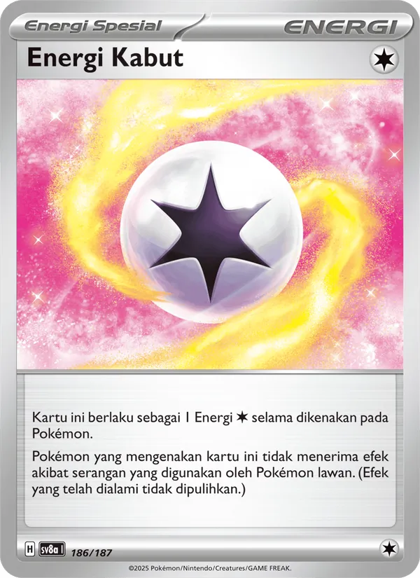 Kartu Energi Kabut dari Festival Terastal ex, nomor 186/187