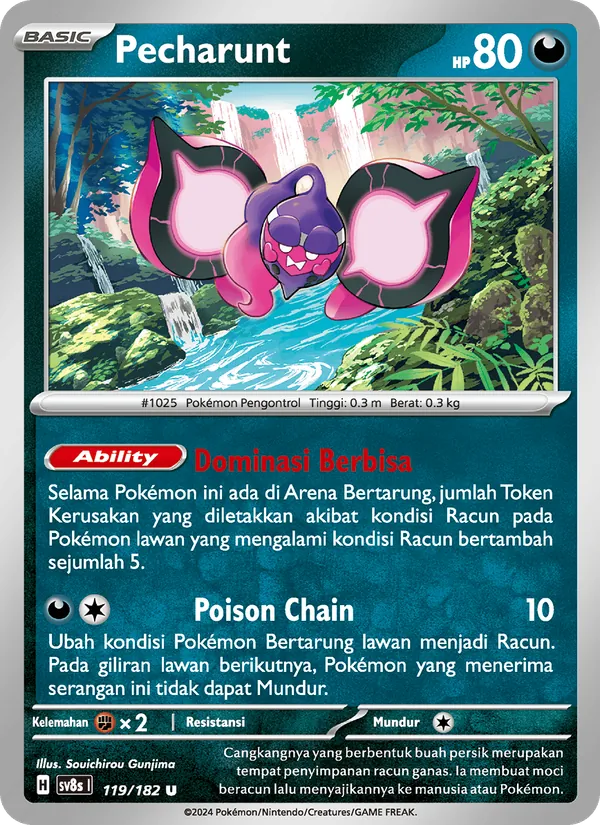Kartu Pecharunt dari Kilat Rasi, nomor 119/182