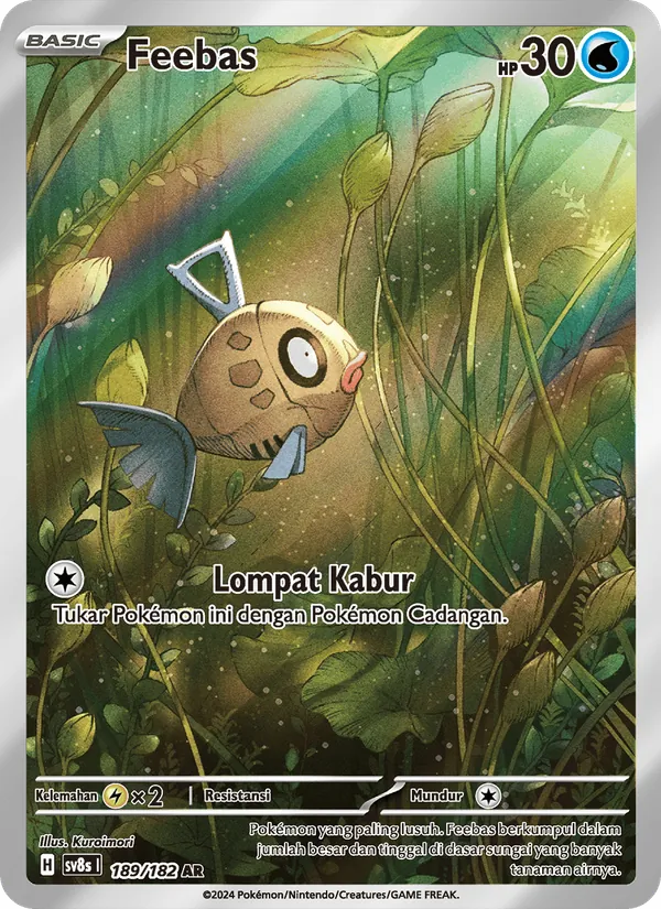 Carta Feebas dell'espansione สเตลลาร์สายฟ้าฟาด, numero 189/182