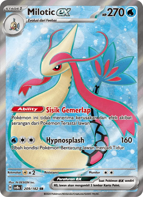 Kaart Milotic ex uit สเตลลาร์สายฟ้าฟาด, nummer 209/182