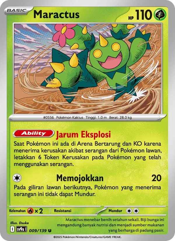 Kartu Maractus dari Ikatan Takdir, nomor 009/139