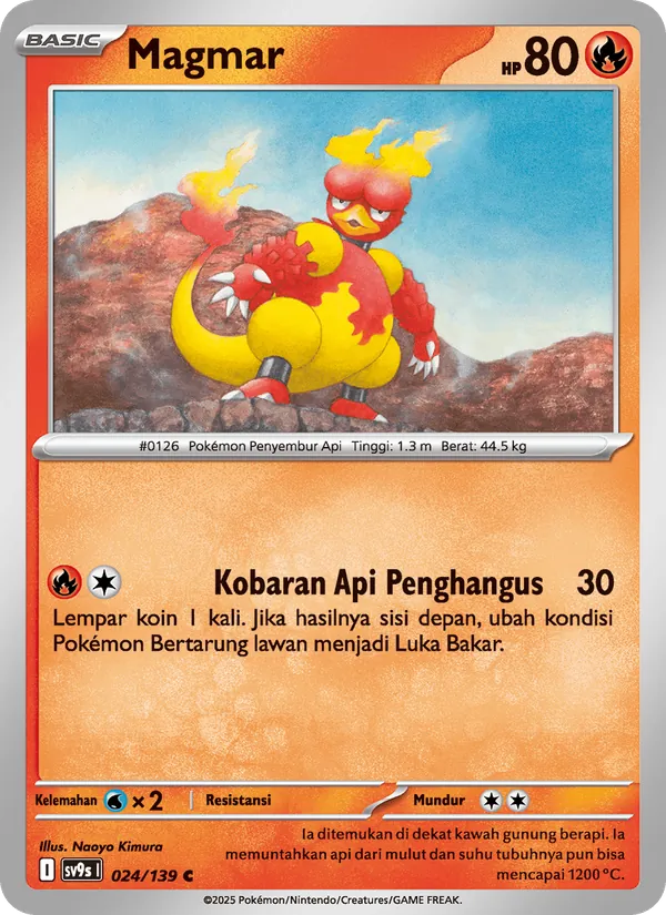 Kartu Magmar dari Ikatan Takdir, nomor 024/139