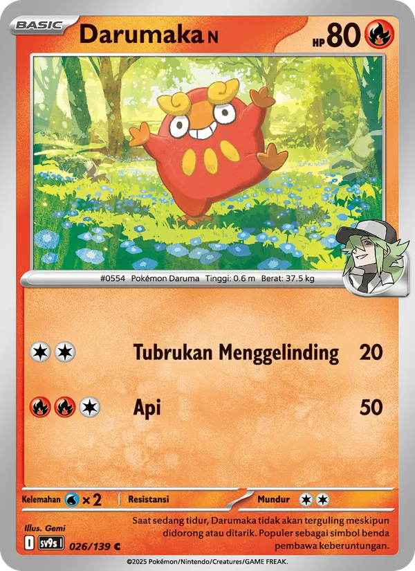 Kartu Darumaka <N> dari Ikatan Takdir, nomor 026/139